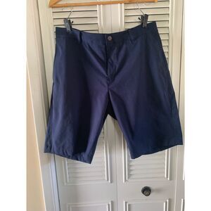 NWOT PUMA Men's Golf Dress Shorts, Blue, Size 34, Snap button